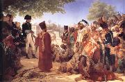 Baron Pierre Narcisse Guerin Bonaparte Pardoning the Insurgents in Cairo France oil painting artist